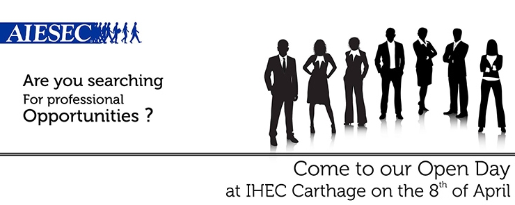 AIESEC Carthage – Journée Porte Ouverte 2014