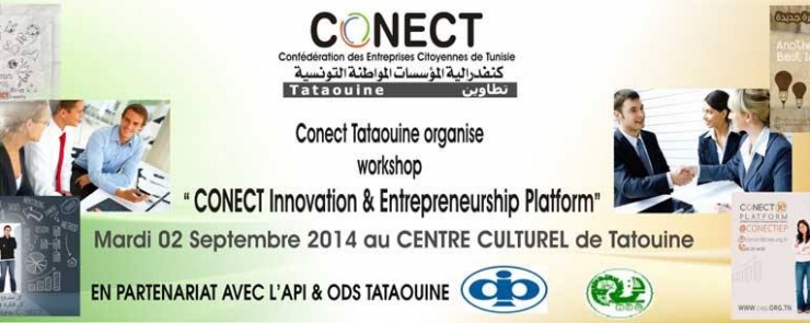 Workshop « CONECT Innovation and entrepreneurship Platform »