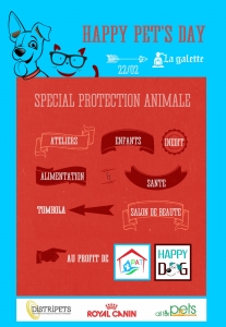 0AFIICHE HAPPY PETS DAY FR