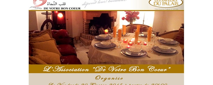 Dîner gala au profit des enfants dialysés de l’hôpital Charles Nicolle