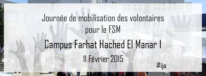 FSM 2015: Mobilisation des volontaires