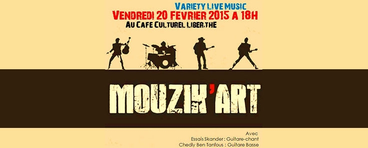 Variety Live Music avec Mouzik&rsquo;art @Liber&rsquo;thé.