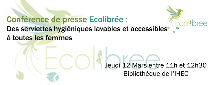 ECOLIBREE™ : Des serviettes hygiéniques lavables et accessibles à toutes les femmes