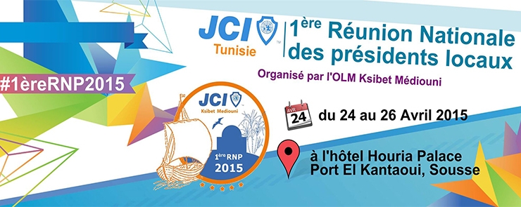 JCI Tunisie – 1ère Réunion Nationale des présidents locaux