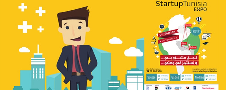 Startup Tunisia “J’entreprends dans ma région…”
