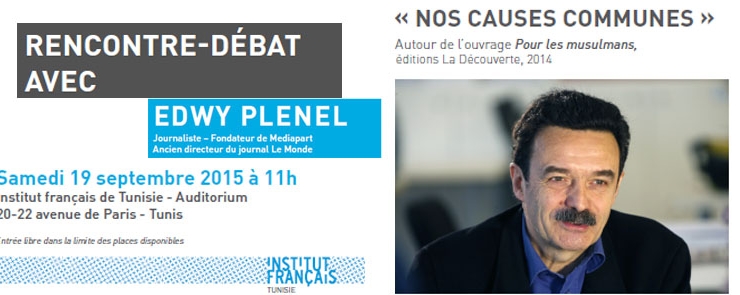 Rencontre-débat avec Edwy Plenel