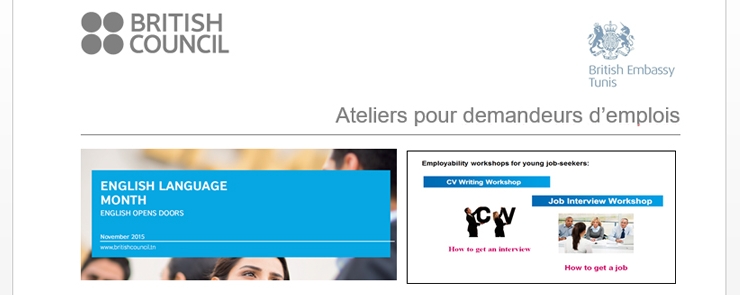 Ateliers pour demandeurs d’emplois