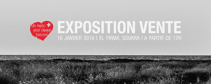 Exposition-vente au profit de l&rsquo;association « Un repas pour chaque tunisien »