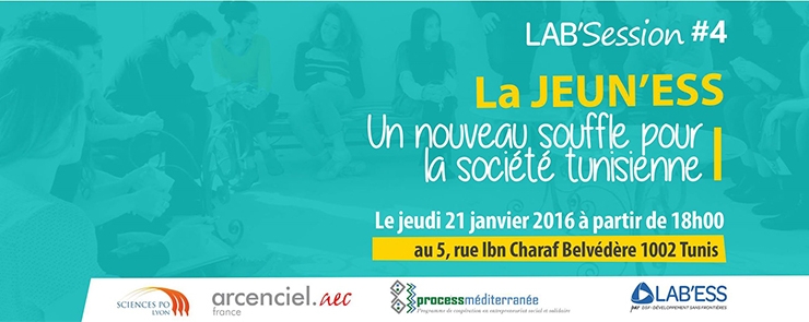 LAB&rsquo;Session #4 – La JEUN’ESS : Un nouveau souffle pour la société tunisienne