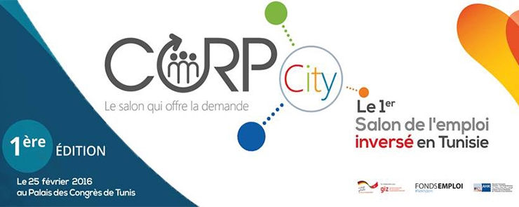 CORP CITY : Le 1er salon de l’emploi inversé en Tunisie
