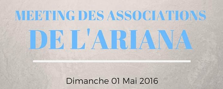 Meeting des associations de l&rsquo;Ariana