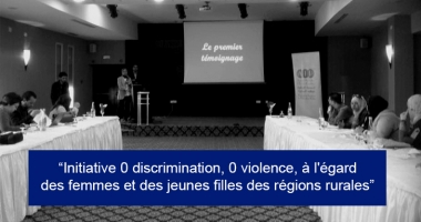Initiative 0 violence – 0 discrimination à l&rsquo;égard des femmes et des jeunes filles en régions rurales