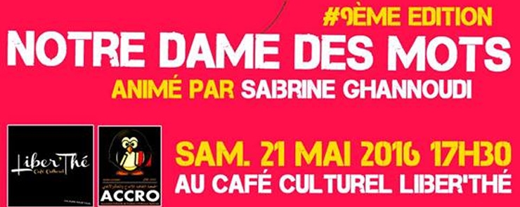 9ème Edition de « Notre Dame Des Mots « 