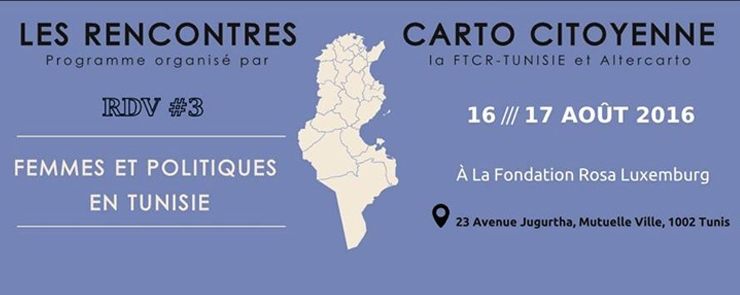 Les rencontres Carto Citoyenne – RDV #3 – Conférence  Femmes et politiques
