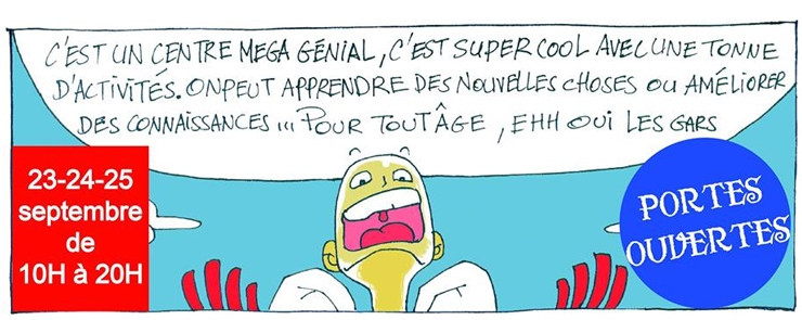 Journées portes ouvertes du 23 au 25 septembre