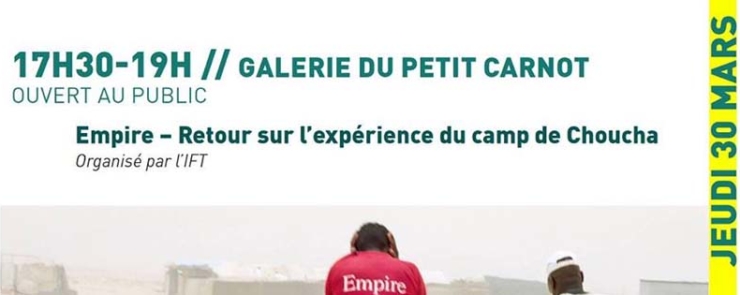 FMDTunis : Retour sur l’expérience du camp de Choucha – Empire