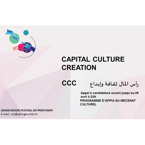 L&rsquo;Association Festival du Printemps lance un appel à projet destiné au soutien de la production artistique dans toutes les disciplines culturelles