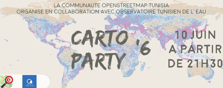 OpenStreetMap Tunisia Carto&rsquo;Party #6