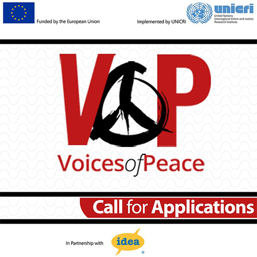 l&rsquo;UNICRI en partenariat avec l&rsquo;association IDEA MENA lancent un appel à candidatures