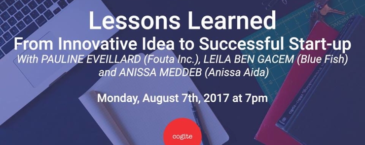 Lessons Learned: From Innovative Idea to Successful Start-up