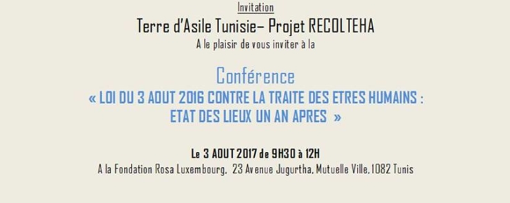 La loi contre la traite des personnes en Tunisie; un an après.