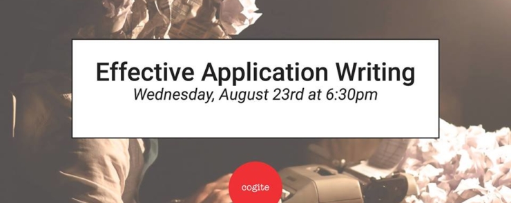 Effective Application Writing