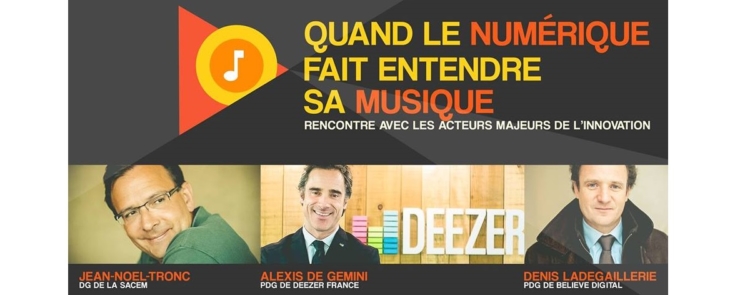 Rencontre : « Quand le numérique fait entendre sa musique »