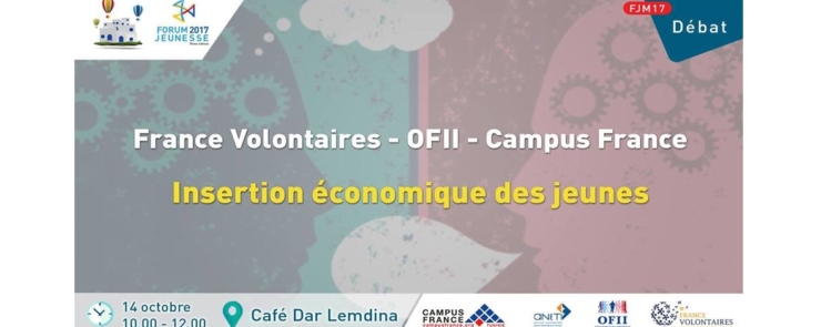 Forum Jeunesse 2017 : Insertion économique des jeunes