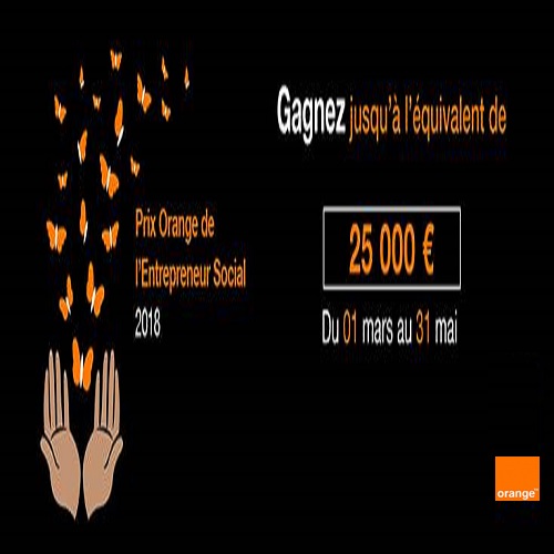 Orange lance un appel à candidatures pour le Prix de l&rsquo;Entrepreneur Social 2018