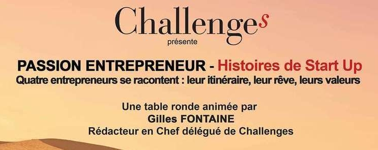 Journées de l&rsquo;Entreprise : Table ronde « Passion entrepreneur – Histoires de Start Up »