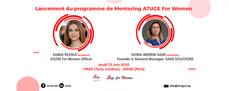 Lancement du programme de mentoring ATUGE For Women