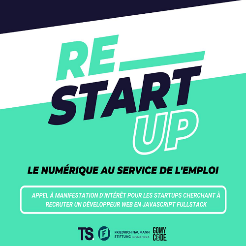 Appel à manifestation d&rsquo;interet pour les startups cherchant à recruter un-e développeur-se web en JavaScript FullStack-Tunisian Startups