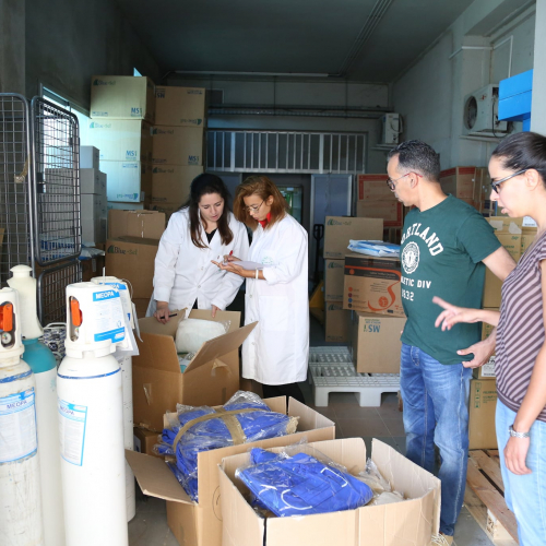 3- Distribution Dons aux Etablissements de santé