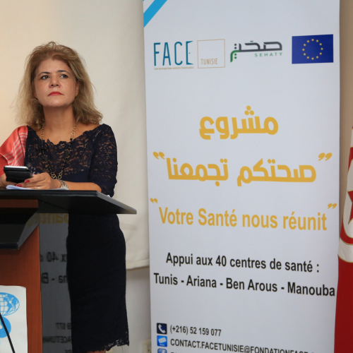 4-Mme Zahra Ben Nasr, présidente Face Tunisie