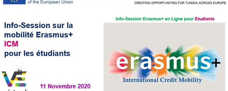 Info-Session sur le programme Erasmus+ ICM pour les étudiants