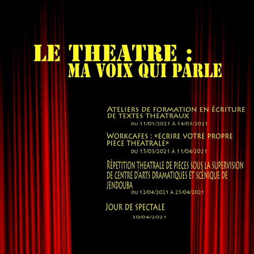 Formation en Ecriture des textes théâtraux –  Association Al yassamine pour le développement et l&rsquo;environnement