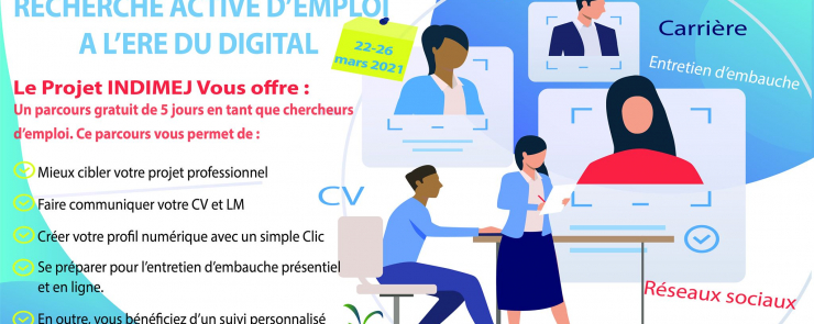 Parcours de recherche active d’emploi à l&rsquo;ère du digital (Mhamdia)