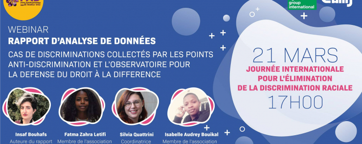 Présentation du rapport d’analyse des cas de discriminations 2020