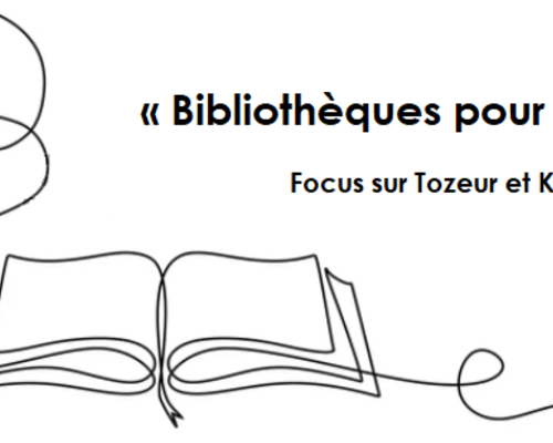 Programme « Bibliothèques pour tous » en Tunisie : focus sur Tozeur et Kairouan
