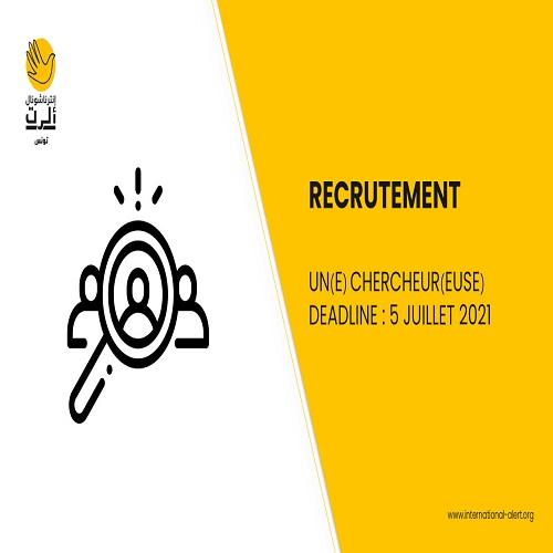 Un(e) chercheur(euse)-International Alert en Tunisie