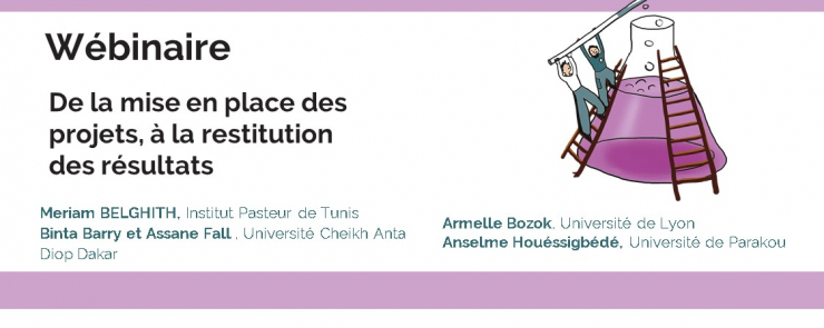 webinaire  « De la mise en place des projets à la restitution ».