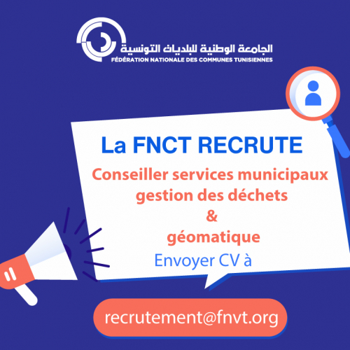Conseiller services municipaux – gestion des déchets & géomatique-FNVT